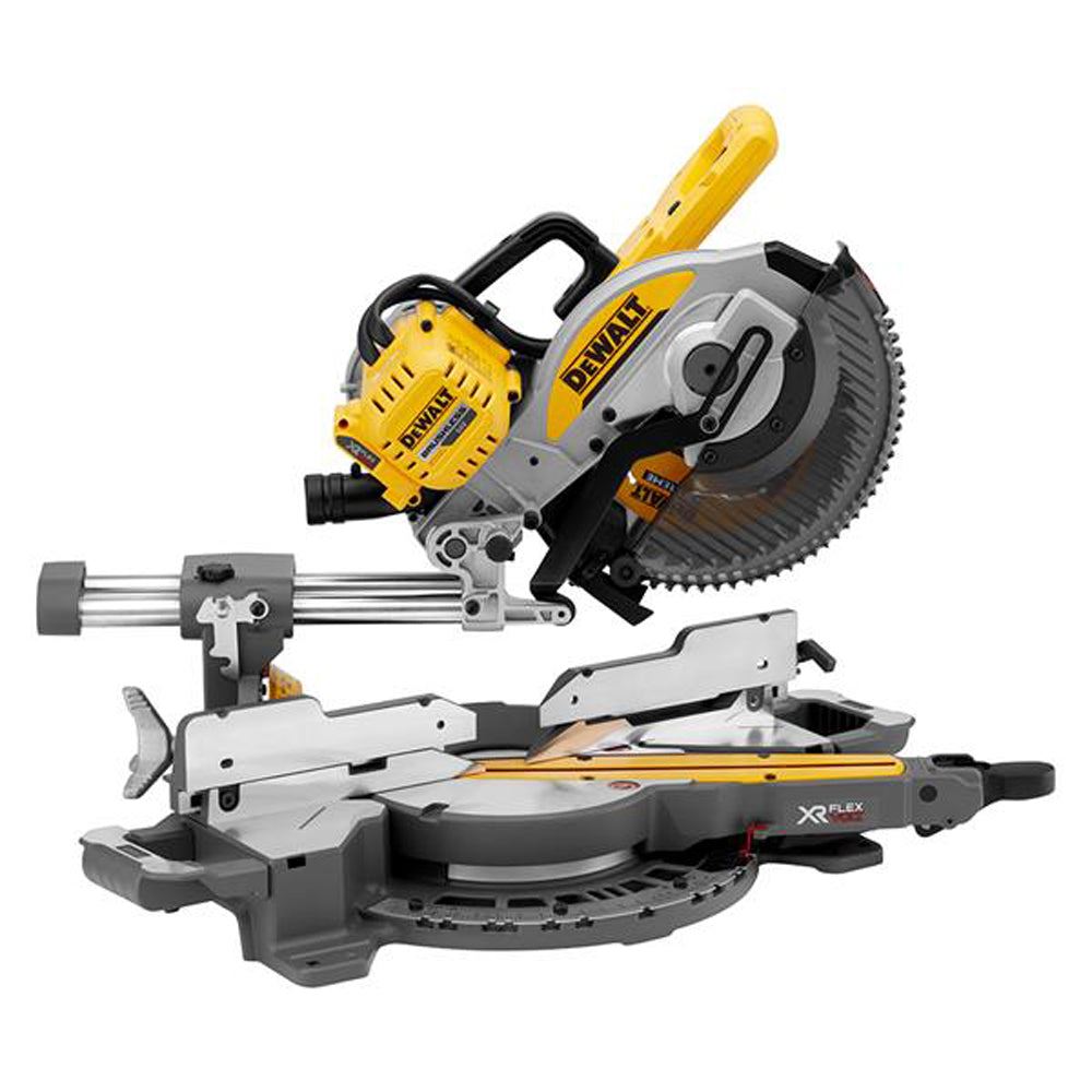Dewalt DCS727N 54V XR FlexVolt Brushless Slide Mitre Saw with 1 x 6.0Ah Battery & Charger