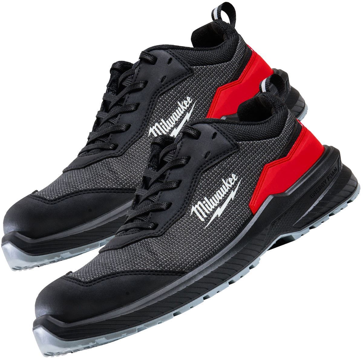 Milwaukee Flextred S1PS Safety Trainers Black Size 10 - 4932493696 Item Condition Used