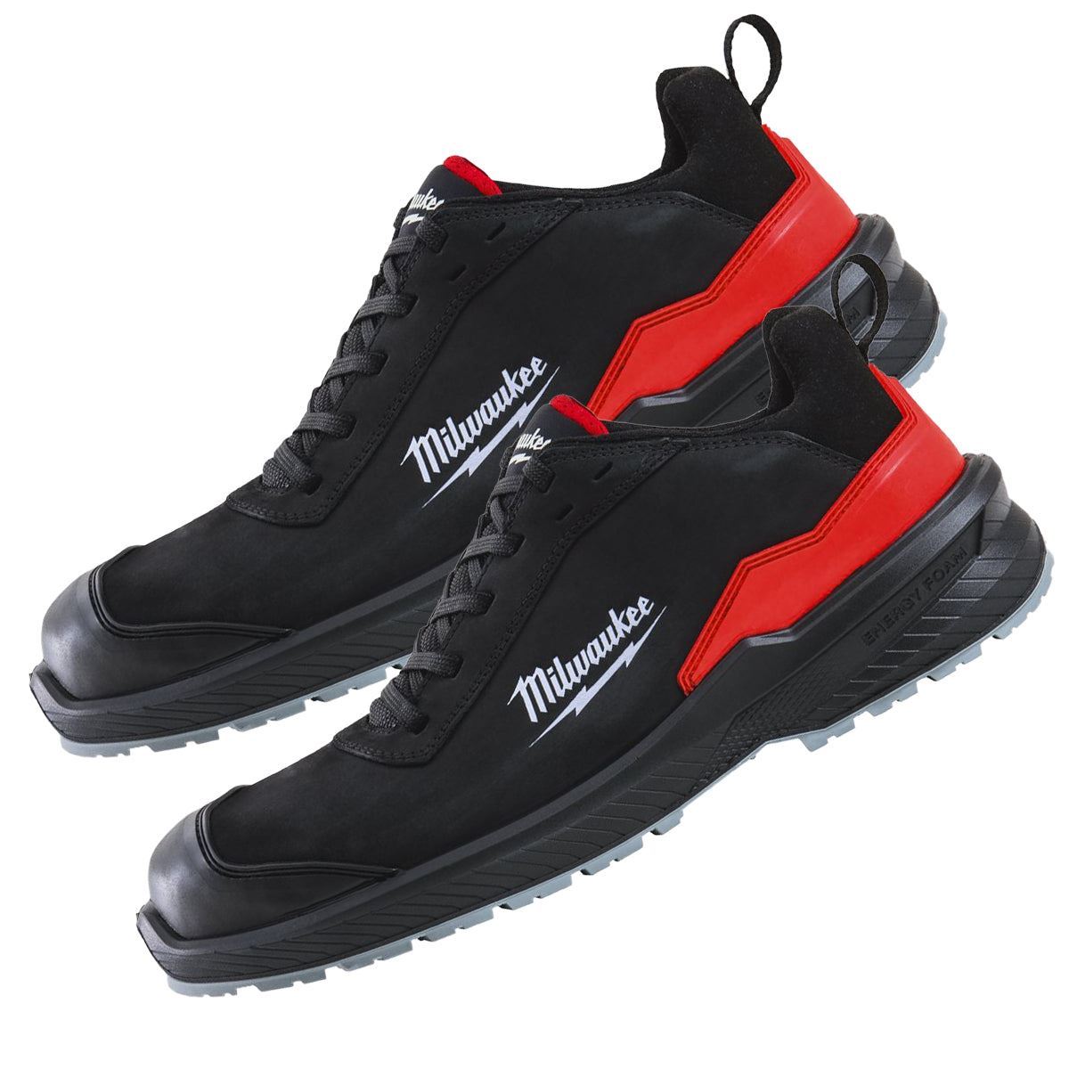 Milwaukee Flextred S3S Safety Trainers Black Size 9 - 4932493721