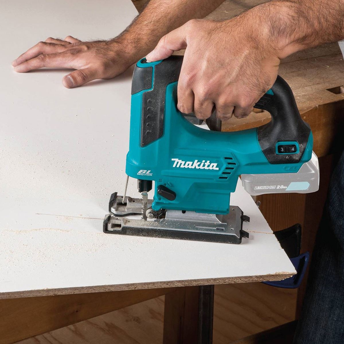 Makita JV103DZ 12V Max CXT Slide Brushless Bow Handle Jigsaw Body Only