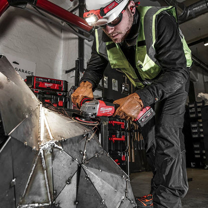 Milwaukee M18ONEFSAG115XPDB-0 18V Fuel One-Key Brushless 115mm Angle Grinder with 1 x 5.0Ah Battery & Charger