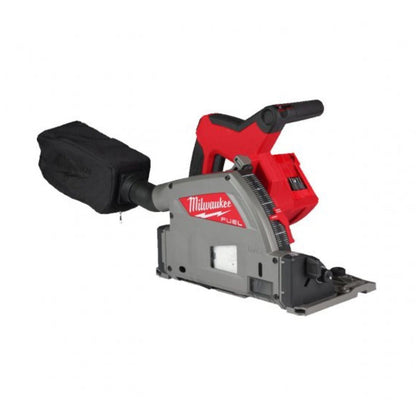 Milwaukee M18FPS55-0PEB 18V 165mm Fuel Brushless Plunge Saw with 2 x 5.0Ah Battery & Guide Rail Kit