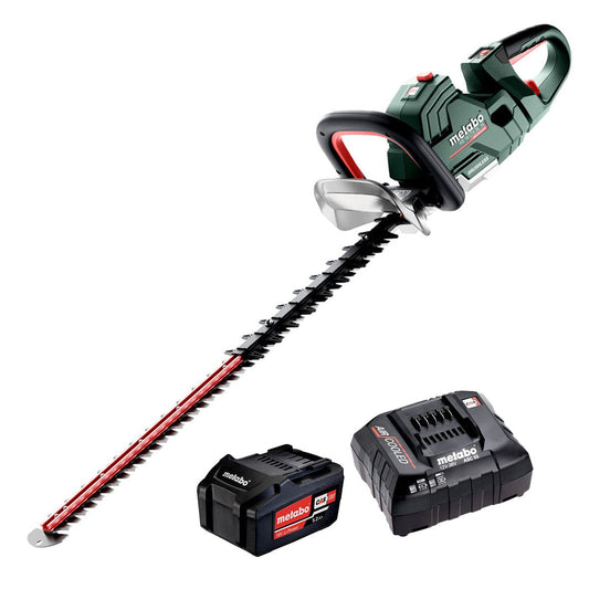 Metabo HS 18 LTX BL 75 18V Brushless 75cm Hedge Trimmer with 1 x 5.2Ah Battery & Charger