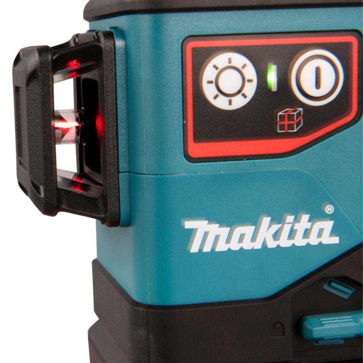 Makita SK700DZ 12Vmax CXT 25m Red Multi-Line Laser With Kit Bag