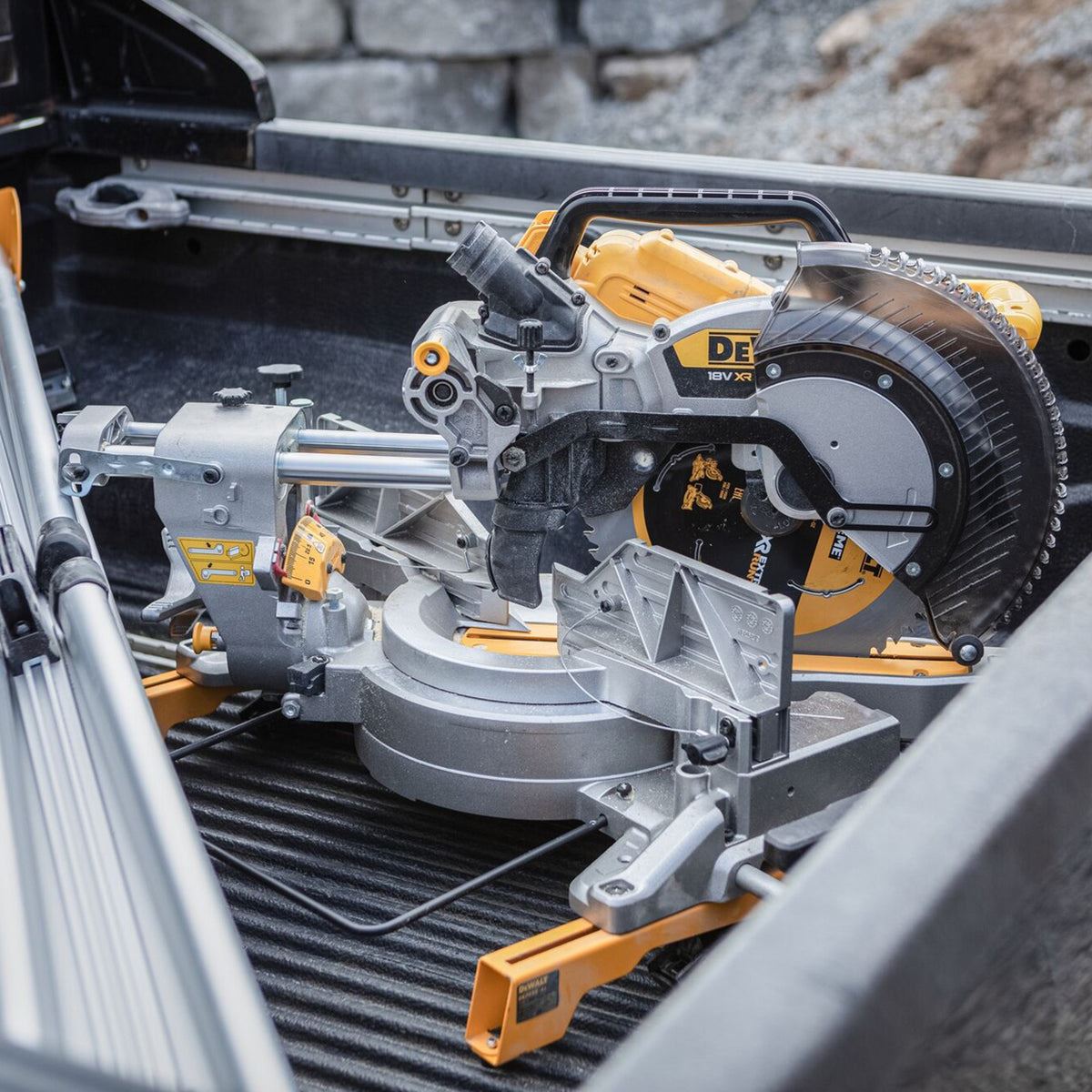DeWalt DCS782N-XJ 18V XR Brushless 305mm Double Bevel Slide Mitre Saw Body Only