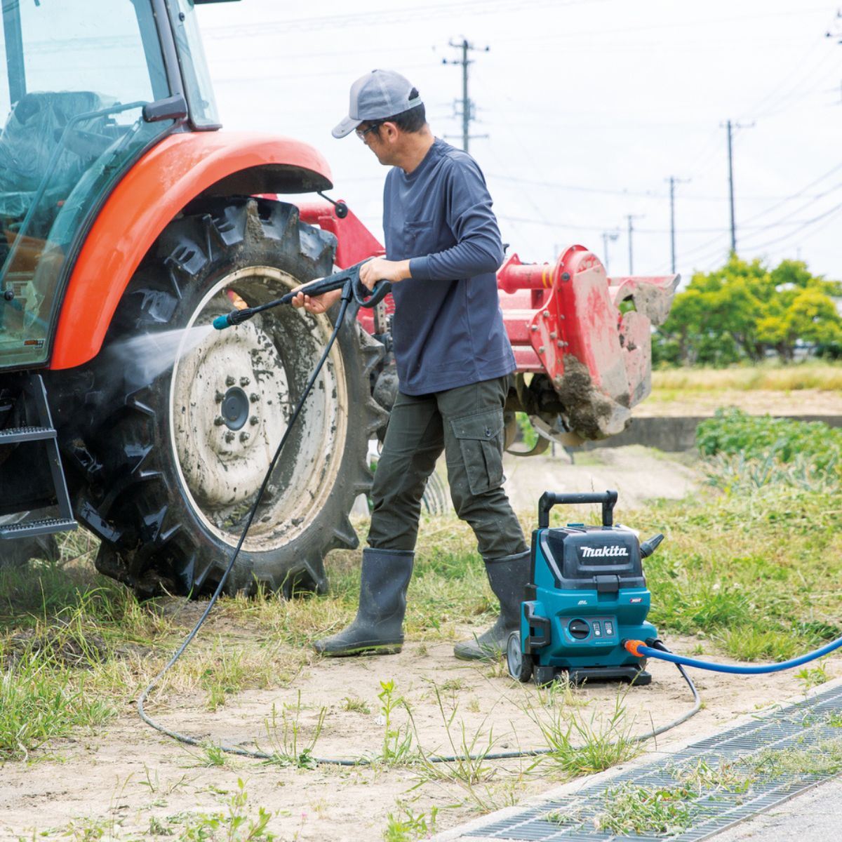 Makita HW001GZ 40V Max Brushless Pressure Washer Body Only