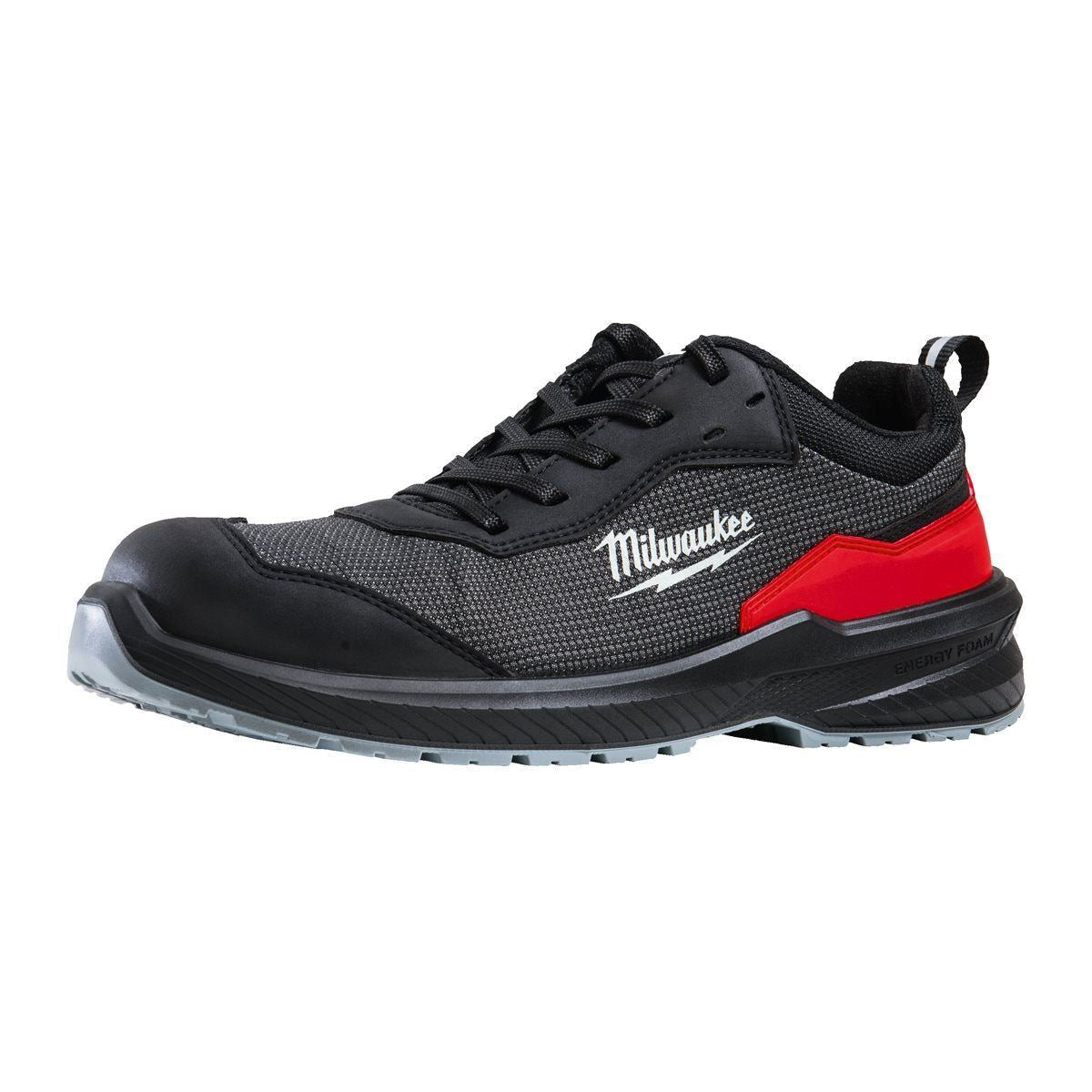 Milwaukee Flextred S1PS Safety Trainers Black Size 10 - 4932493696 Item Condition Used