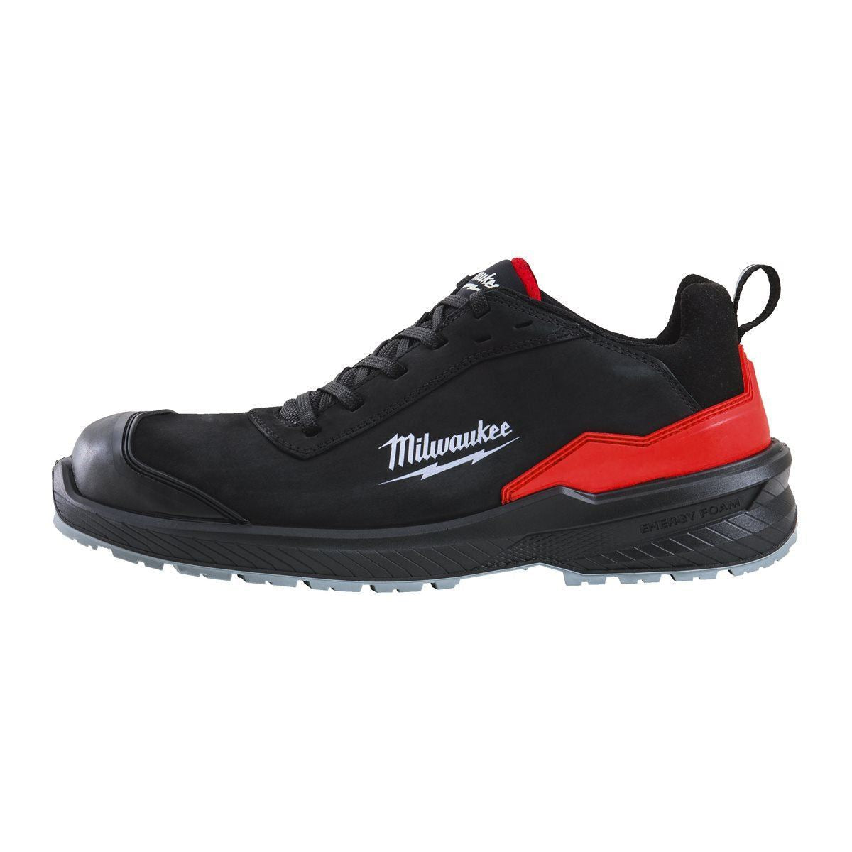 Milwaukee Flextred S3S Safety Trainers Black Size 8 - 4932493720