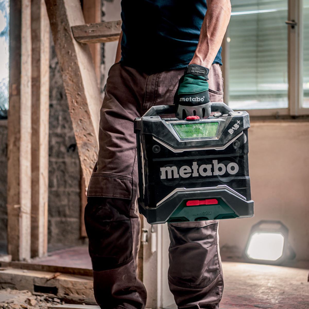 Metabo RC 12-18 32W BT DAB+ 12-18V Worksite Bluetooth Radio Body Only 600779380