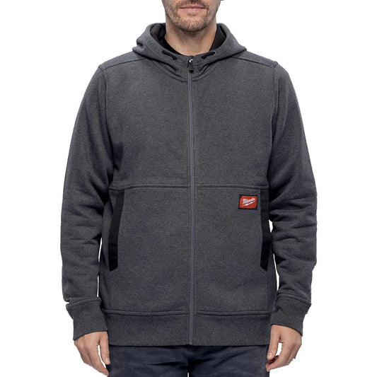 Milwaukee WHZ GR L GRIDIRON Full-Zip Hoodie Grey Large 4932499395