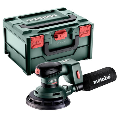 Metabo SXA 18 LTX 150 BL 18V Brushless 150mm Random Orbital Sander with 1 x 2.0Ah Battery Charger & Metabox