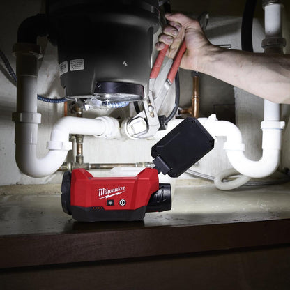 Milwaukee M12ALIP-0 12V Single Cleat Packout Task Light with 1 x 5.0Ah Battery & Charger