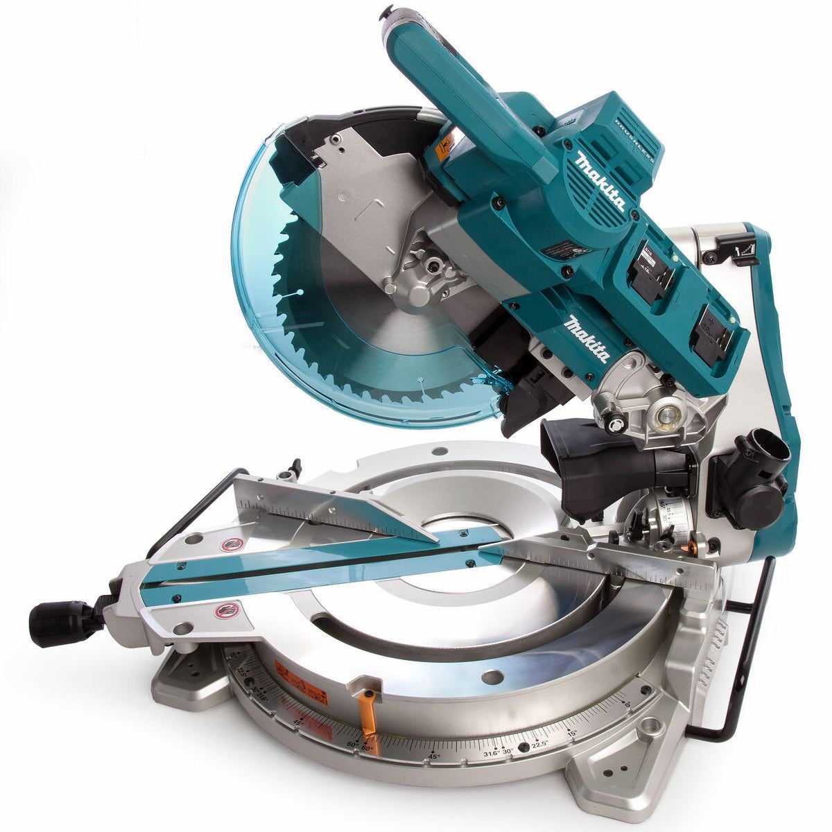Makita DLS110Z 36V Brushless 260mm Slide Compound Mitre Saw with 2 x 3.0Ah Battery & Charger
