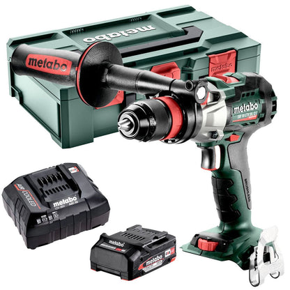 Metabo SB 18 LTX BL I 18V Brushless Combi Hammer Drill with 1 x 2.0Ah Battery Charger & Metabox