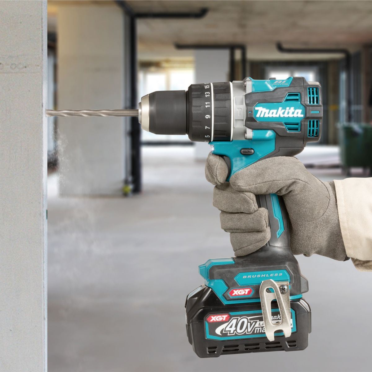 Makita HP002GZ01 40V max XGT Brushless Combi Drill With Case