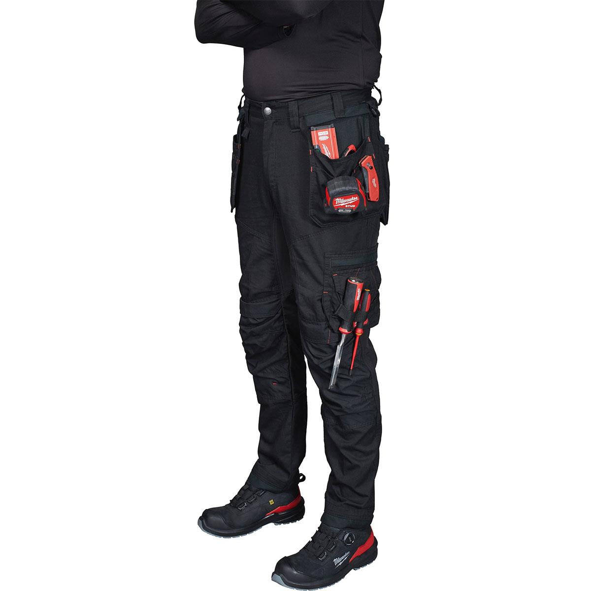 Milwaukee WPBL54 FREEFLEX Work Pant Black Size 54 W38/L32 - 4932498195