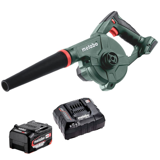 Metabo AG 18 18V Cordless Blower with 1 x 5.2Ah Battery & Charger