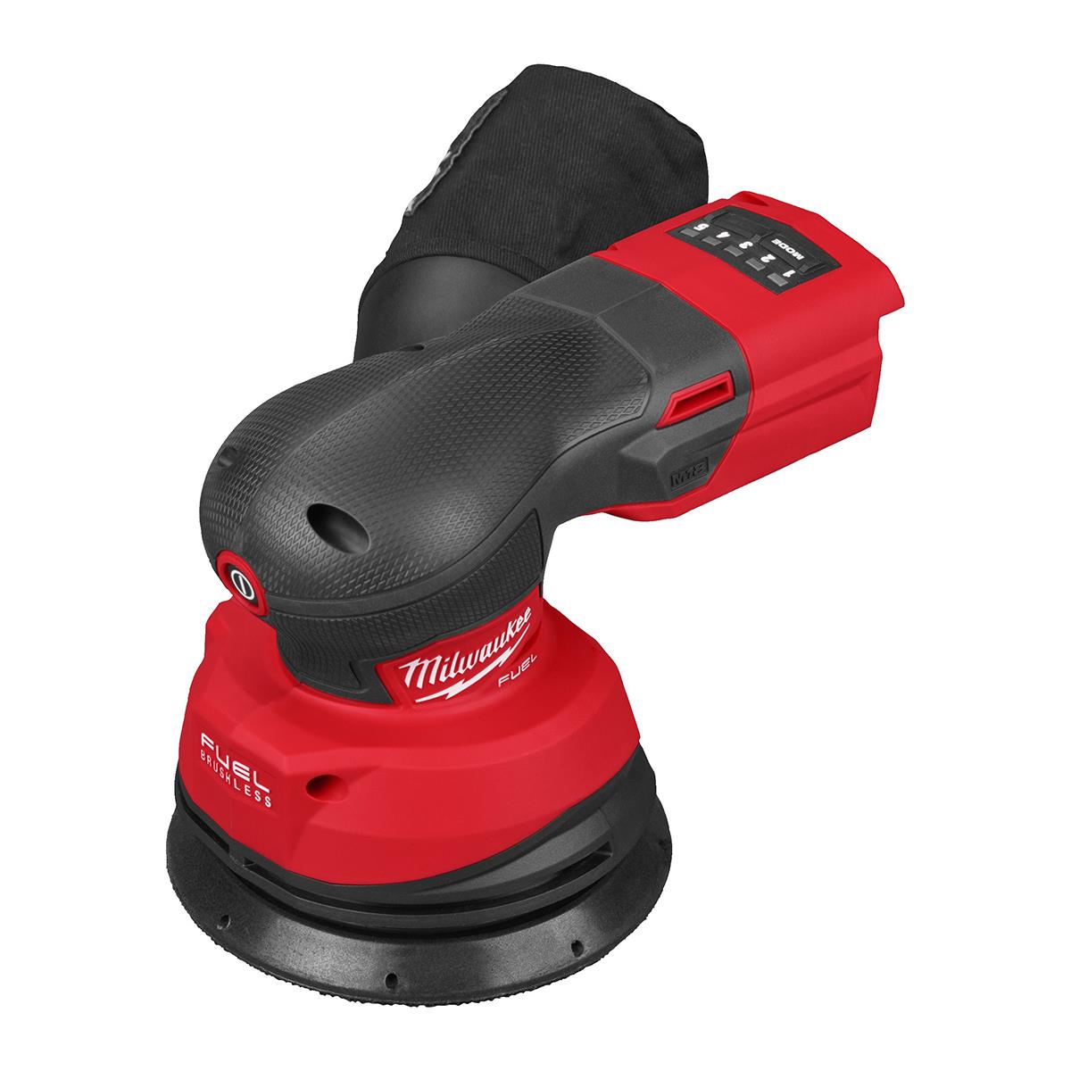 Milwaukee M18FROS125-0X 18V M18 Brushless Random Orbital Sander with 1 x 5.5Ah Battery Charger & Case