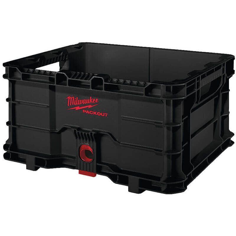 Milwaukee Packout 2 Wheeled Cart with Crate & XL Tool Box