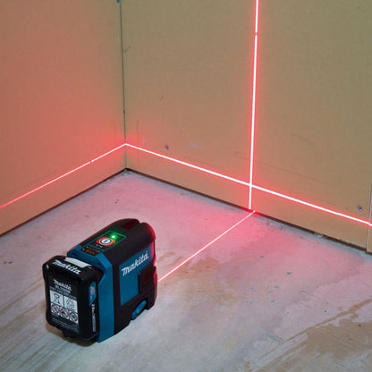 Makita SK105DZ 12Vmax CXT Self Leveling Cross Line Red Laser Level Body Only