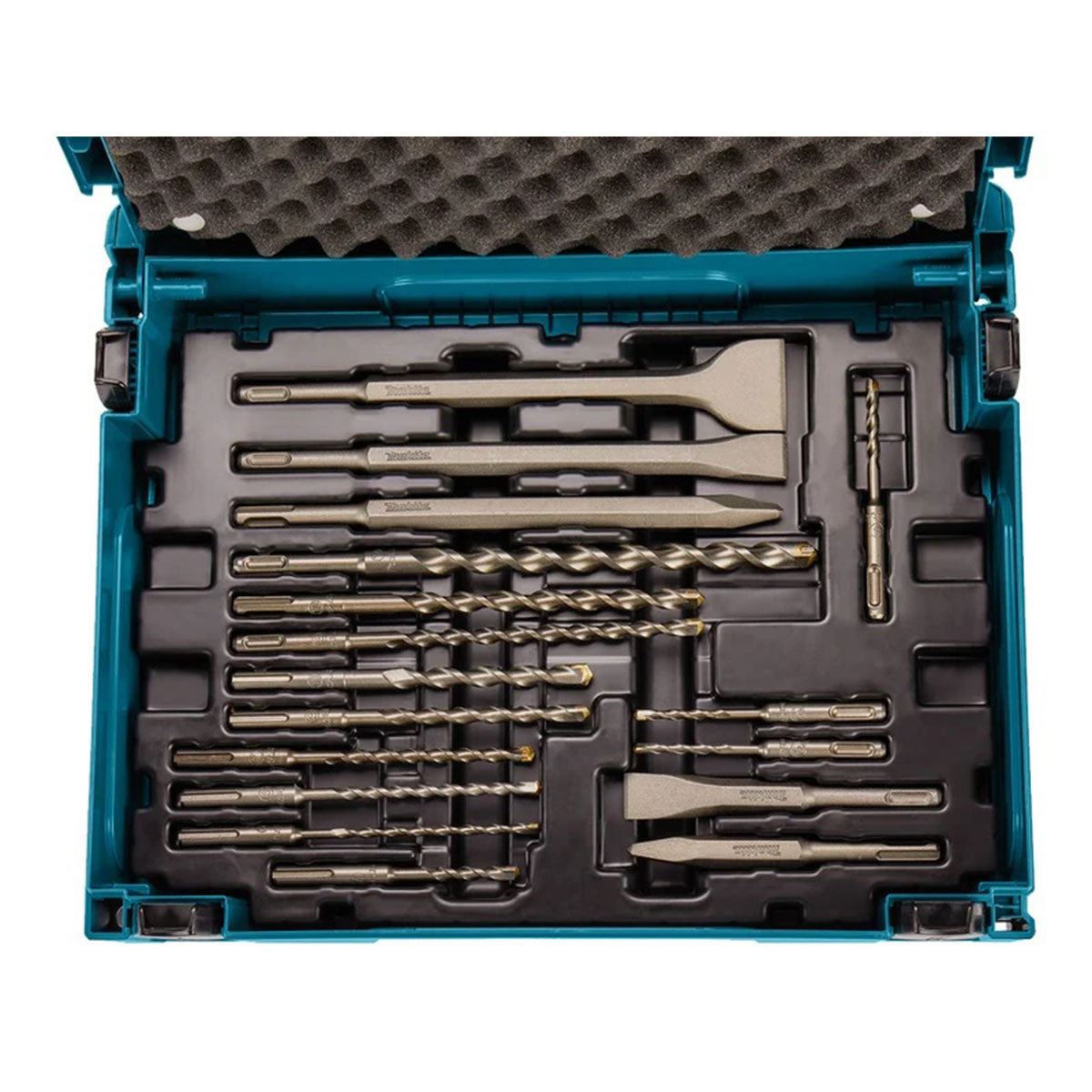 Makita B-52059 SDS Plus Drill Bit & Chisel Set Of 17 Piece In Makpac Case