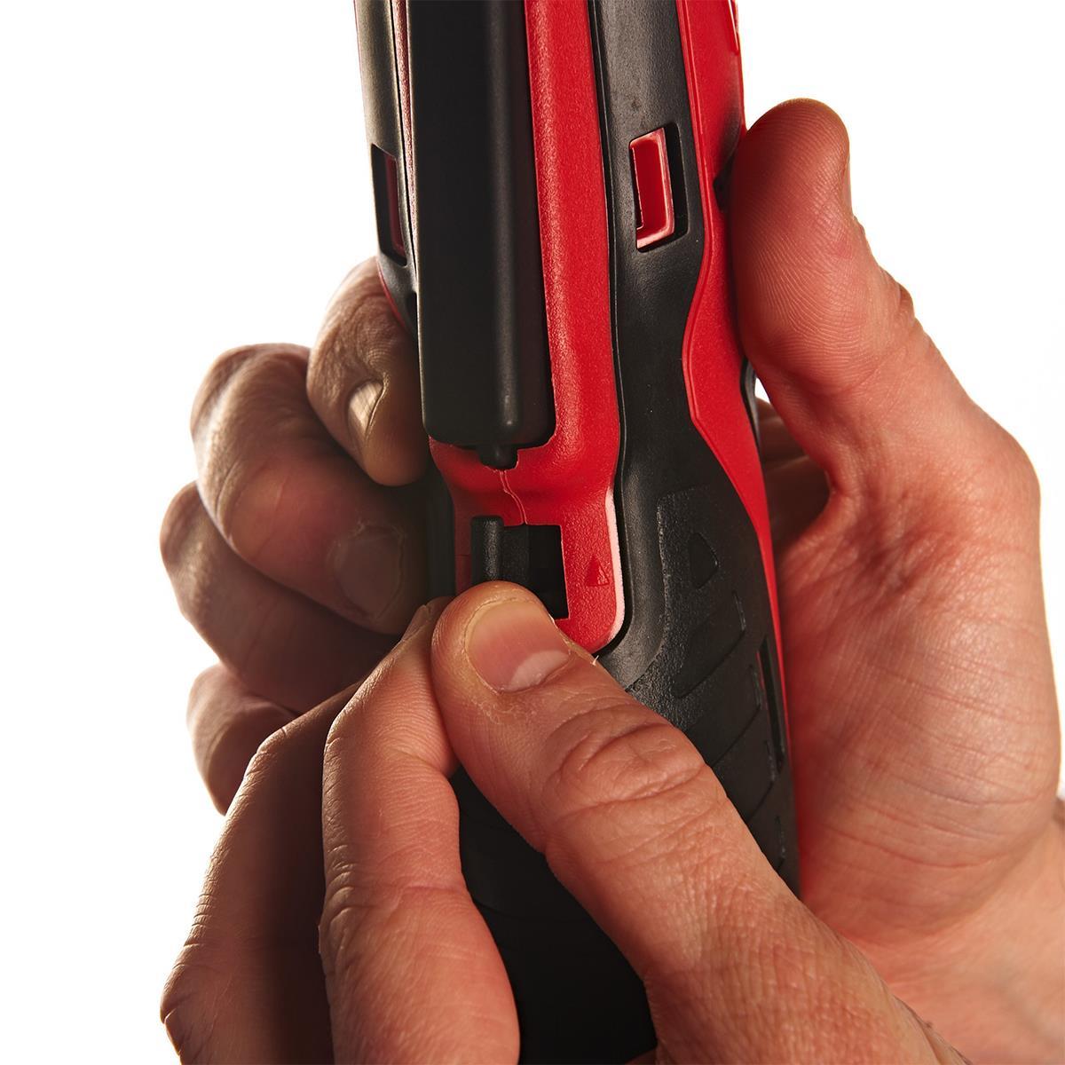 Milwaukee C12RAD-0 12V Sub Compact Right Angle Drill Body with 1 x 2.0Ah Battery & Charger