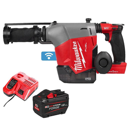 Milwaukee M18FHAFOH16-0 18V Brushless SDS+ Hammer Drill with 1 x 12.0Ah Battery & Charger