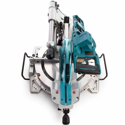 Makita DLS110Z 36V Brushless 260mm Slide Compound Mitre Saw with 2 x 3.0Ah Battery & Charger