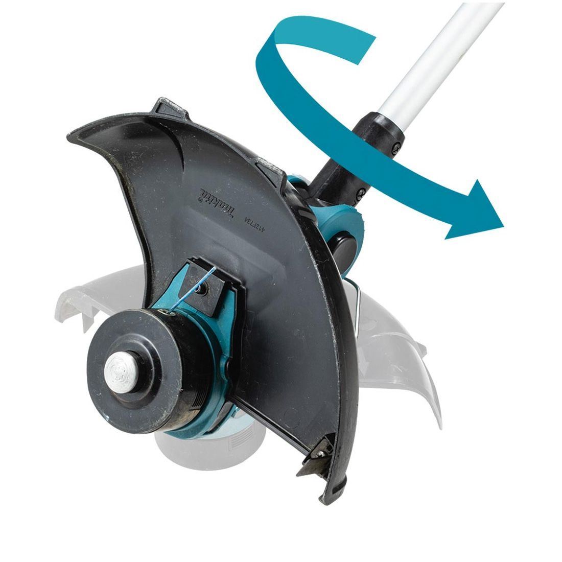 Makita DUR193RT 18V LXT Cordless 26cm Line Trimmer With 1 x 5.0Ah Battery & Charger