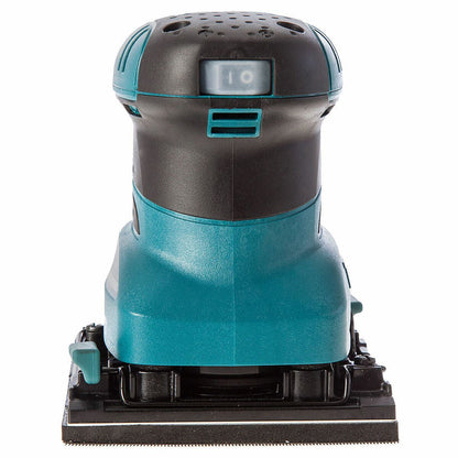 Makita BO4555/2 Hook & Loop Clamp Finishing Palm Sander 240V With Dust Bag