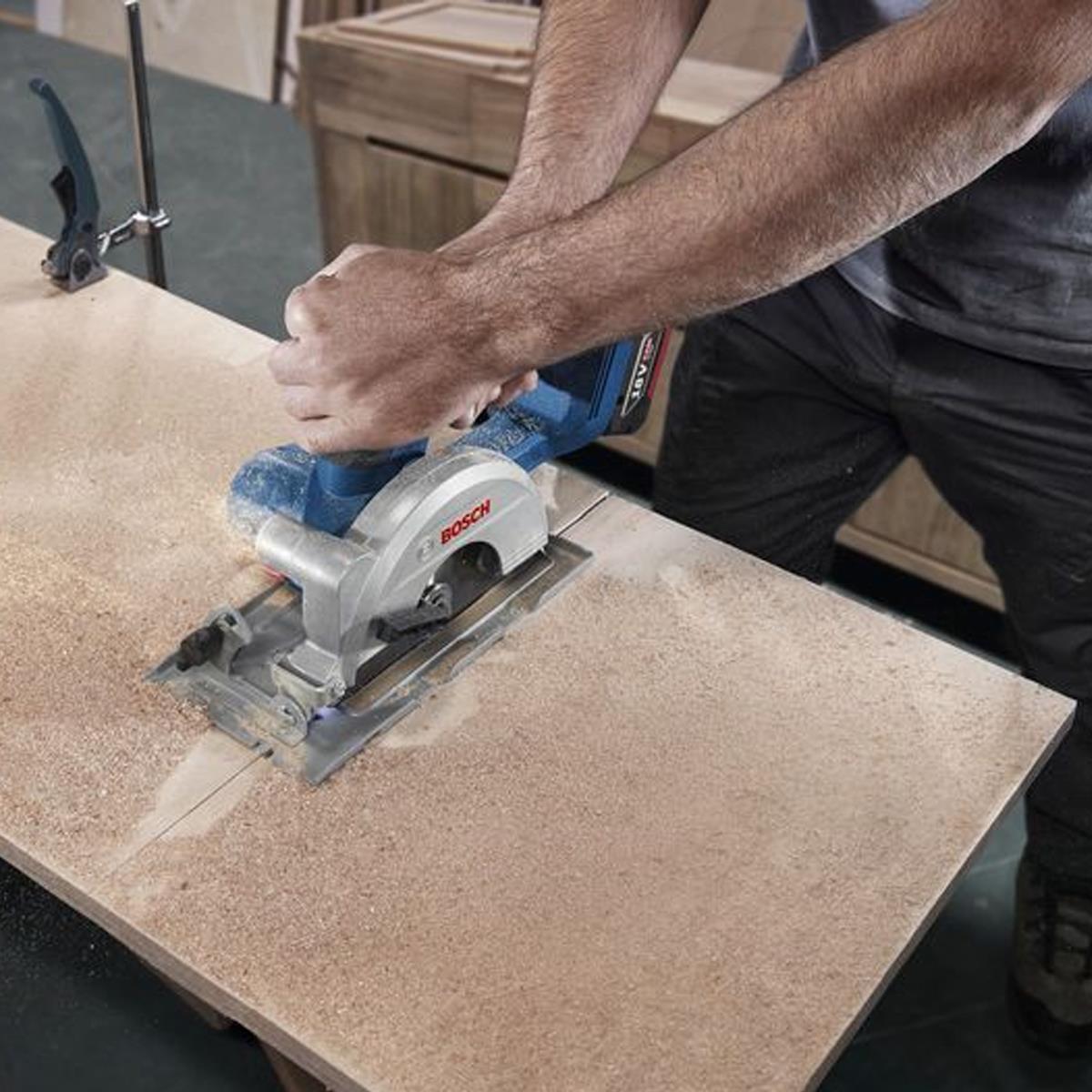 Bosch GKS 18V-51 18V Brushless 140mm Circular Saw Body Only 06019M3120
