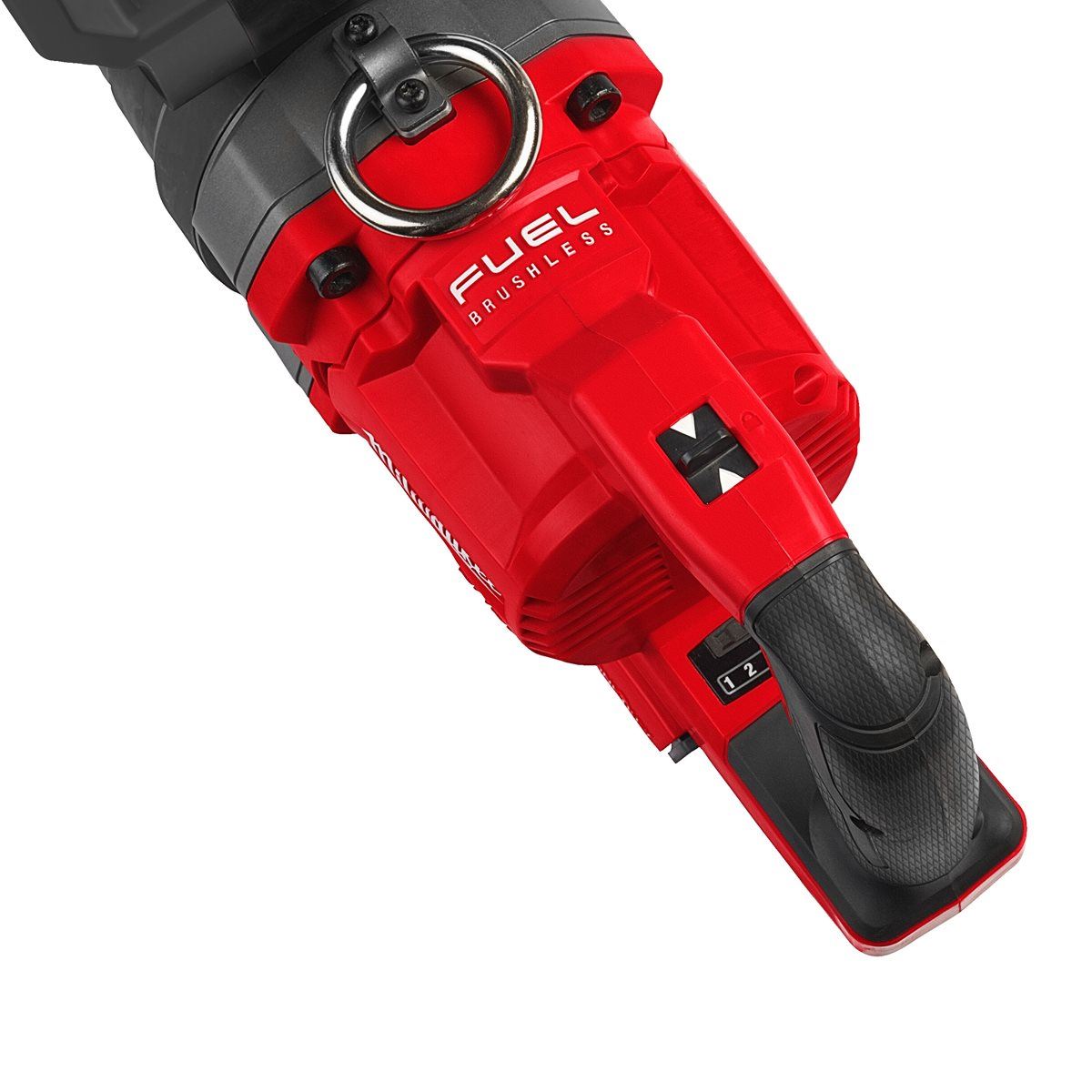 Milwaukee M18ONEFHIWF1D-0C 18V FUEL Brushless D-Handle 1" Impact Wrench with 1 x 5.0Ah Battery Charger & Case