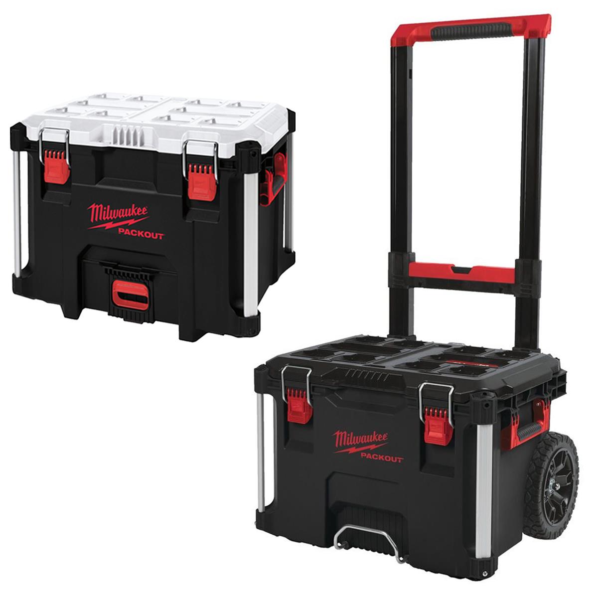 Milwaukee Packout Trolley Case With 38L XL Cooler