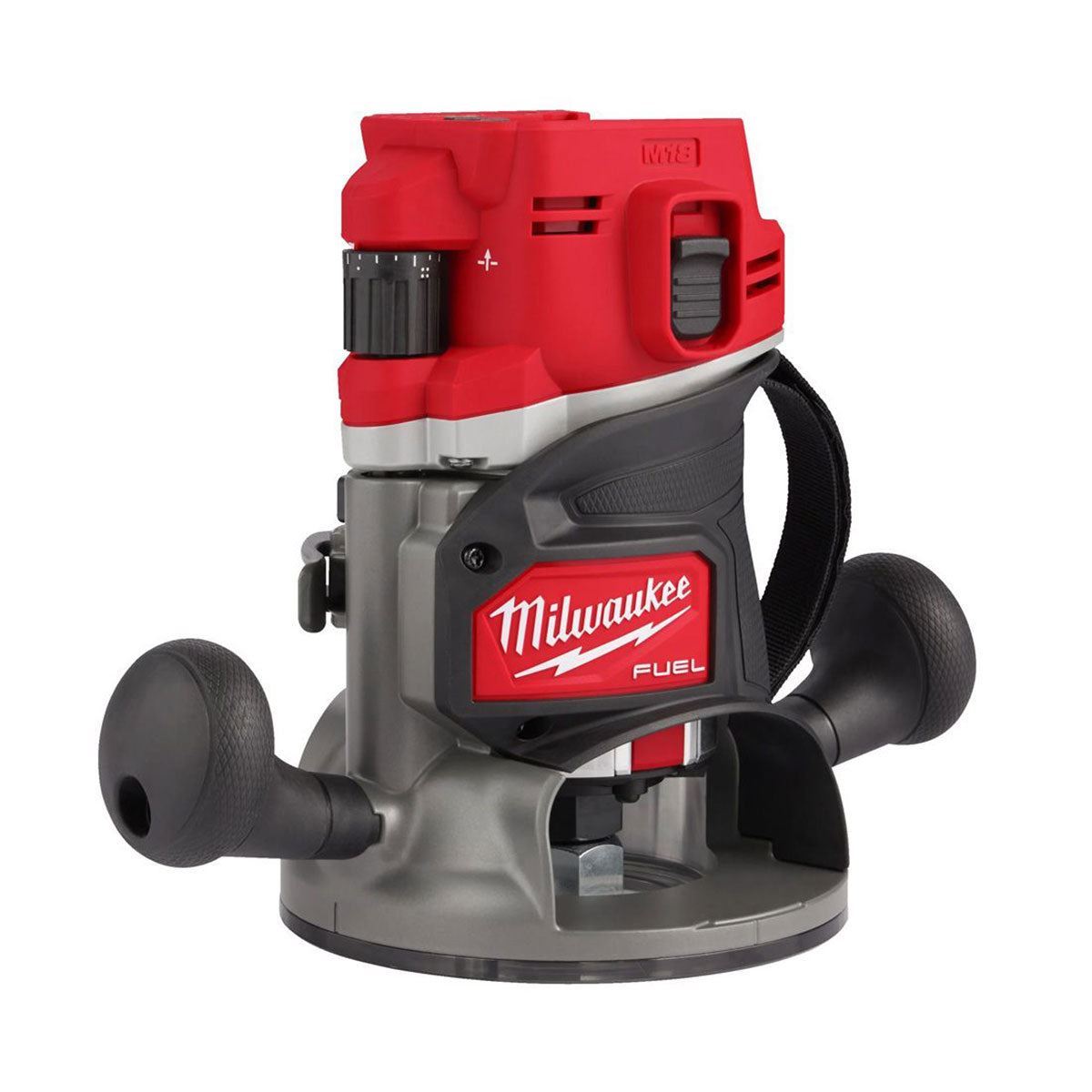 Milwaukee M18FR12KIT 18V Fuel Brushless 1/2" Router Cutter with 1 x 5.0Ah Battery Charger Case & 12 Piece Cutter Set