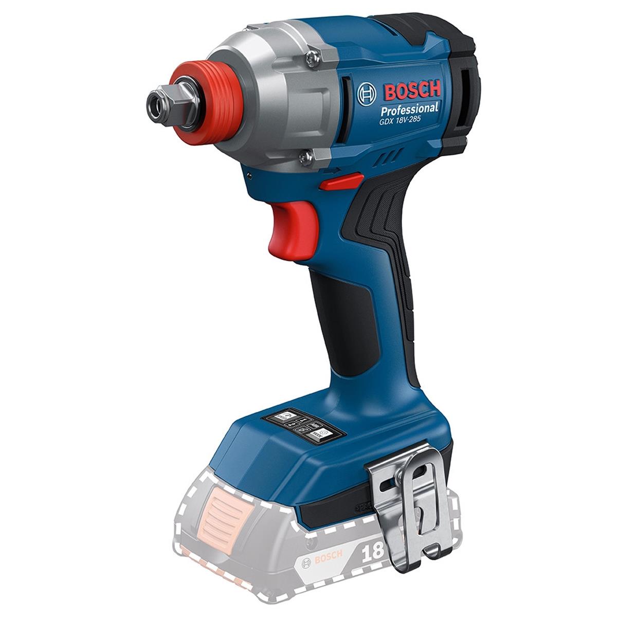 Bosch 0615A5008E 18V Brushless Combi Drill & Impact Driver/Wrench Twin Kit with 2 x 4.0Ah Battery, Charger & Case - Tool Supplier