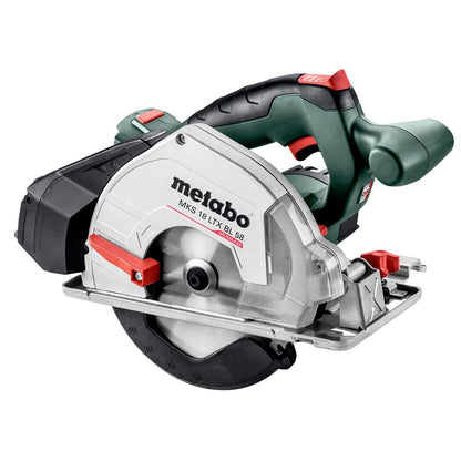 Metabo MKS 18 LTX BL 58 18V Brushless 165mm Circular Saw with 1 x 8.0Ah Battery Charger & Metabox
