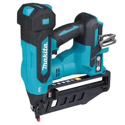 Makita DBN601ZJ 18V LXT Brushless 16Ga Straight Finishing Nailer With 1 x 6.0Ah Battery Charger & Case