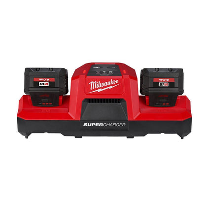 Milwaukee M18FNRG-122 18V M18 Forge 2 x 12.0Ah Batteries & Dual Bay Super Charger Pack 4933498615
