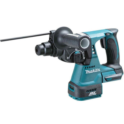 Makita DHR242Z 18V SDS+ Brushless Rotary Hammer Drill with 6 Piece Drill Bit Set