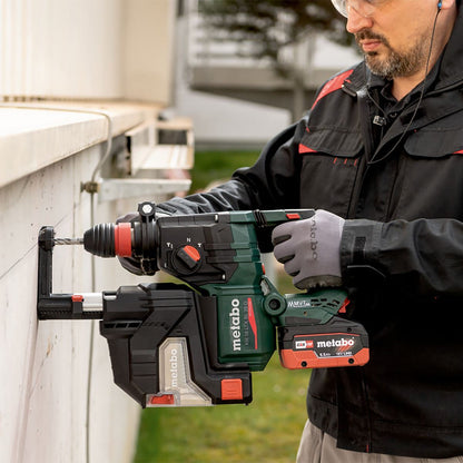 Metabo KH 18 LTX BL 28 Q 18V Brushless SDS+ Combination Hammer Drill with 1 x 8.0Ah Battery Charger & Metabox