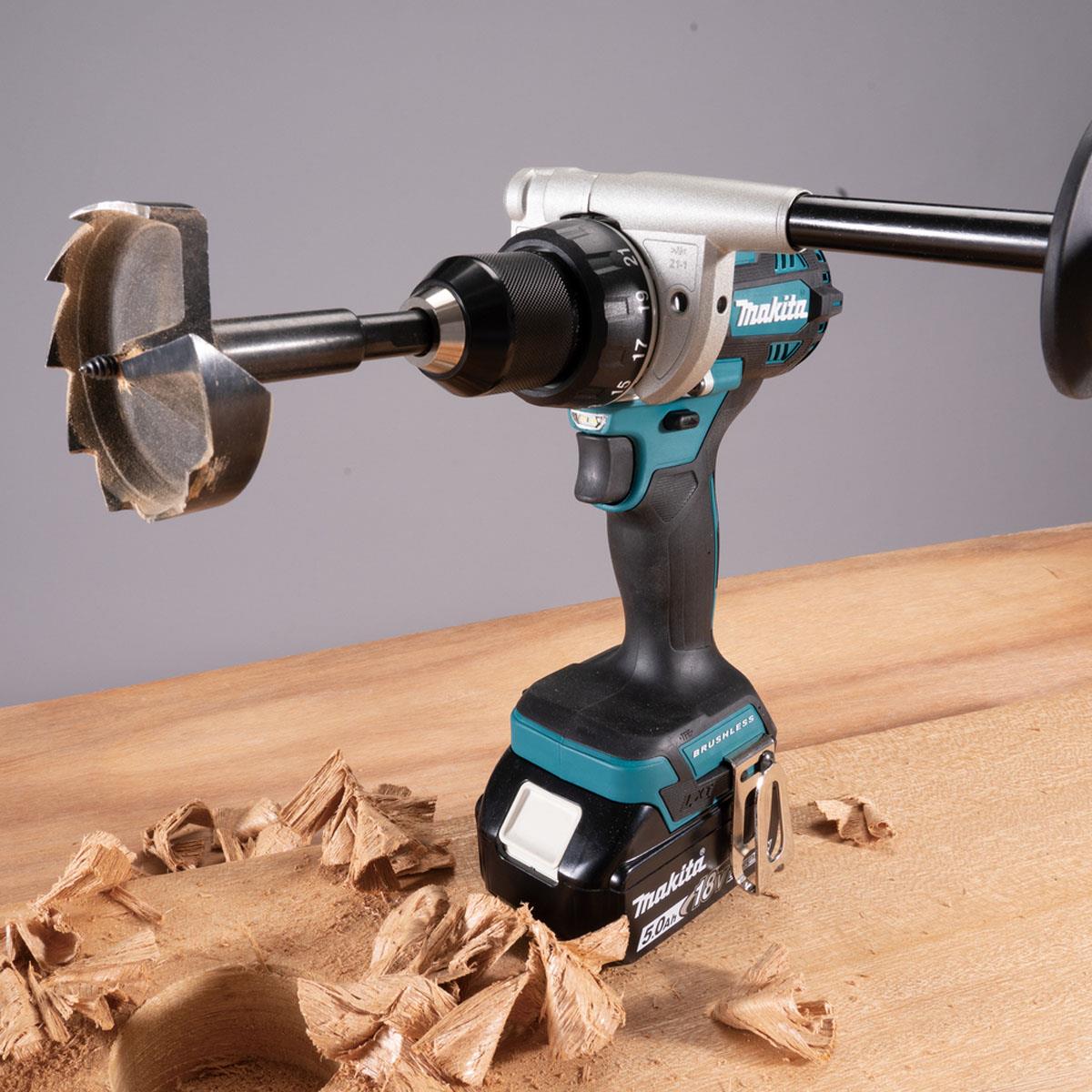 Makita DHP492Z 18V LXT Brushless Combi Drill with 1 x 5.0Ah Battery & Charger