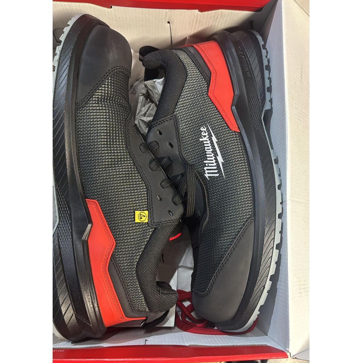 Milwaukee Flextred S1PS Safety Trainers Black Size 10 - 4932493696 Item Condition Used