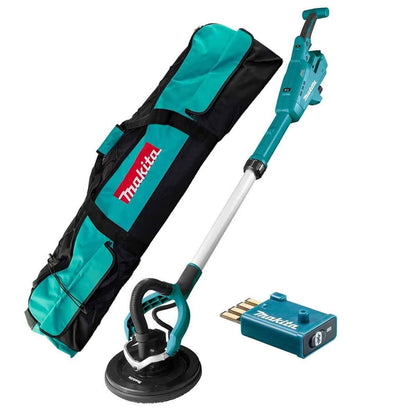 Makita DSL801ZU 18V LXT 225mm AWS Brushless Drywall Sander with 1 x 6.0Ah Battery & Charger