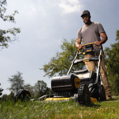 Dewalt DCMWP134N-XJ 36V Brushless 53cm Lawn Mower with 2 x 5.0Ah Battery & Charger